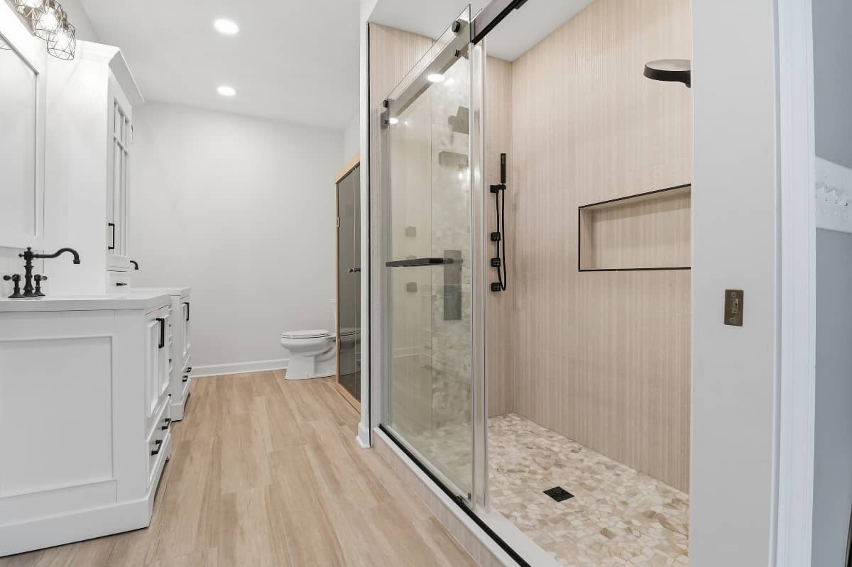 Complete bathroom remodel in Franksville, WI