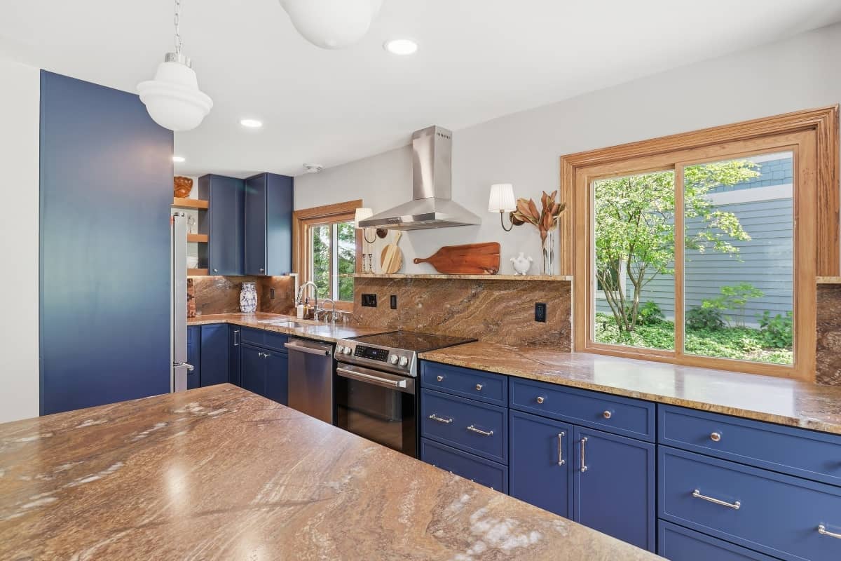 Pewaukee kitchen remodel with new countertops